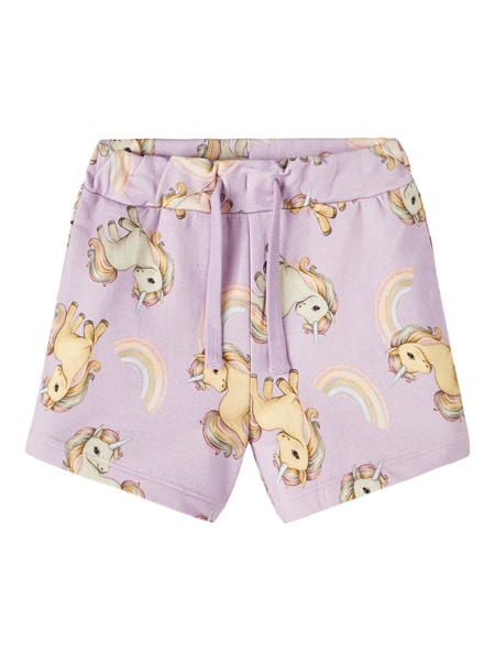 NAME IT Sweat Shorts Heidi Orchid Bloom